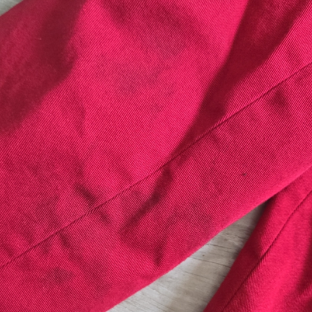 Banana Republic Red Trench Coat - Picture 6 of 11